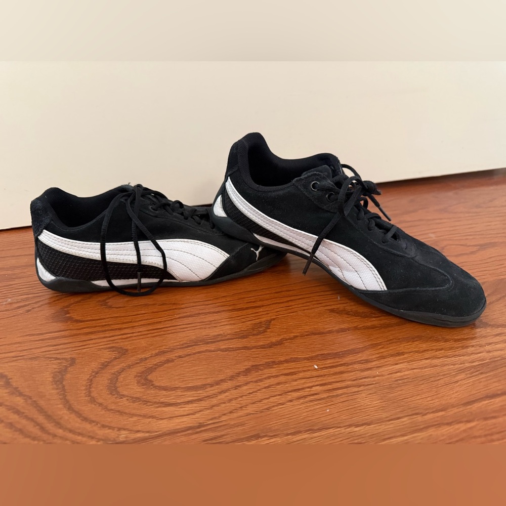 Puma Women’s Black and White Athletic Sneakers